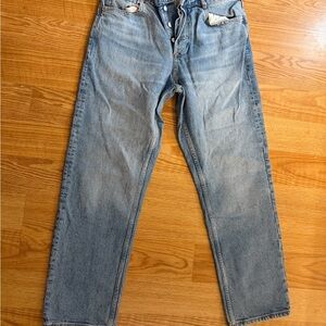 Zara Light Blue Relaxed Men's Jeans